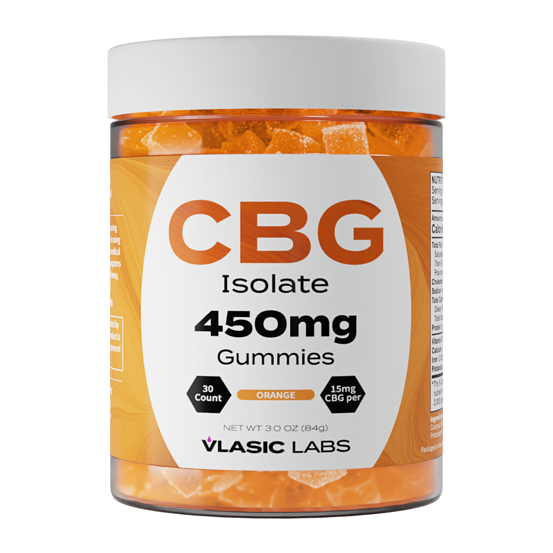 CBG Isolate Gummies (Orange)