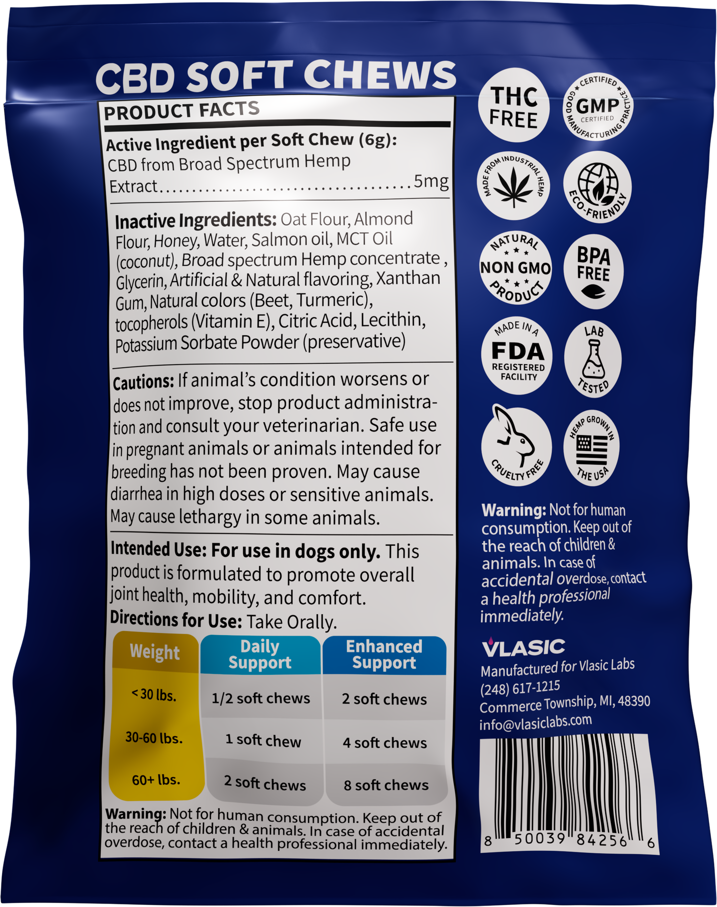 Salmon Flavor Dog Chew Sample Pack