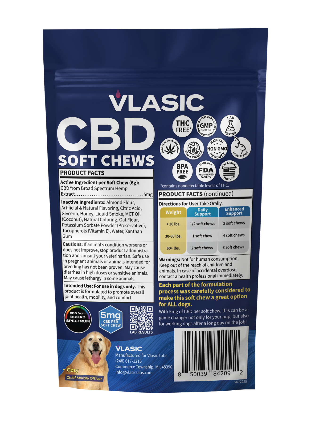 Relaxing Bacon Flavored Dog Chews