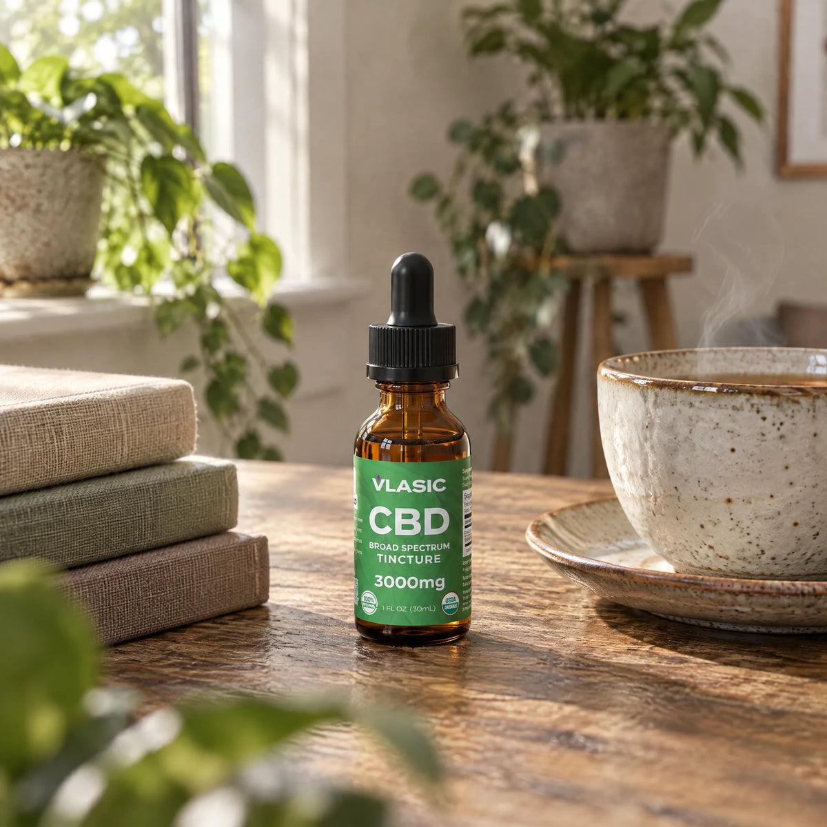 Broad Spectrum Tincture · A quiet minute