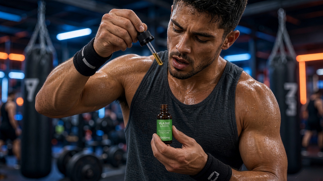 How Tinctures Support Athlete Recovery Before a Training Circuit
