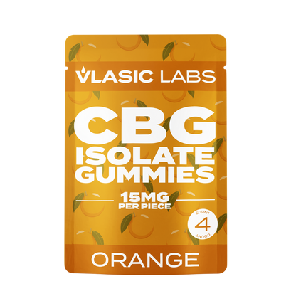 CBG Isolate Gummies (Orange) Mini Pack