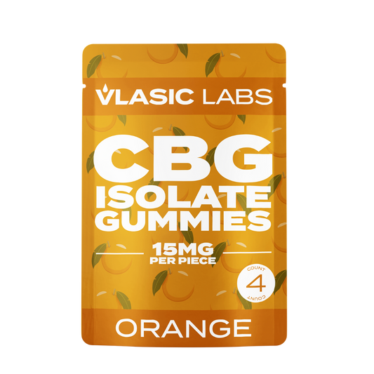 CBG Isolate Gummies (Orange) Mini Pack