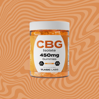 CBG Isolate Gummies (Orange)