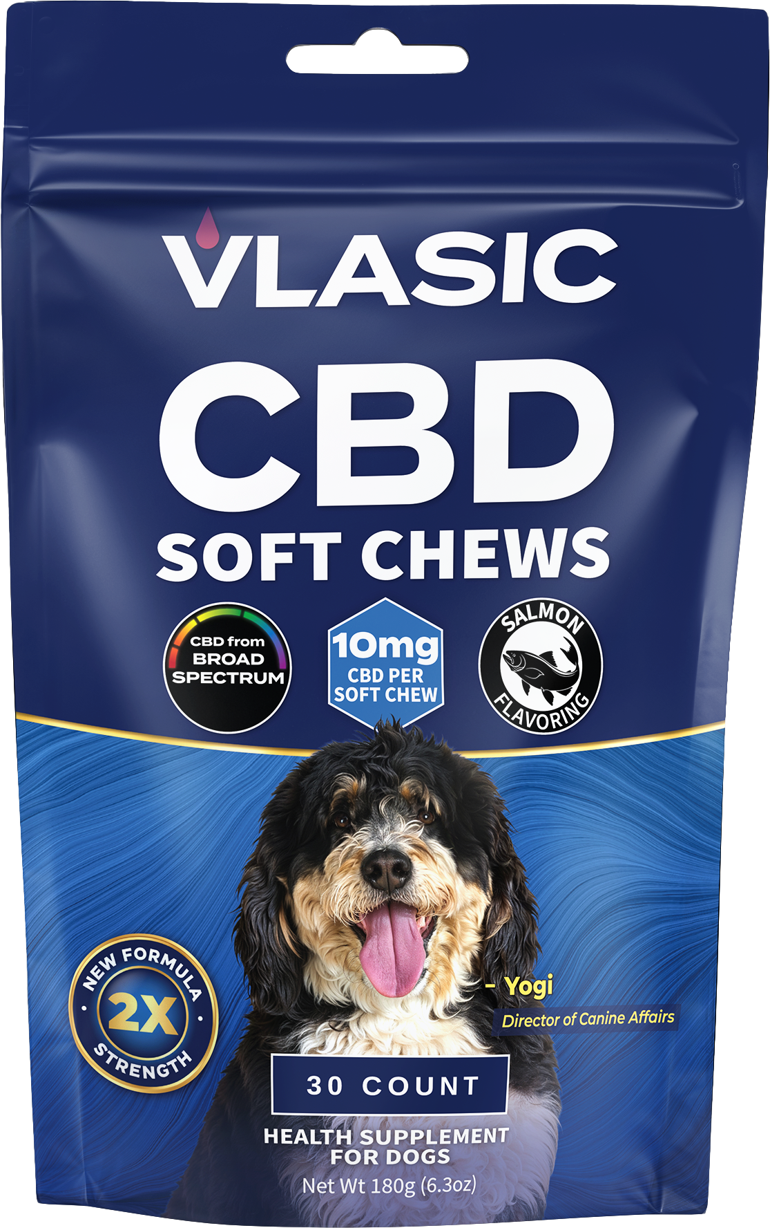 Broad Spectrum Dog Chews (Salmon Flavor)