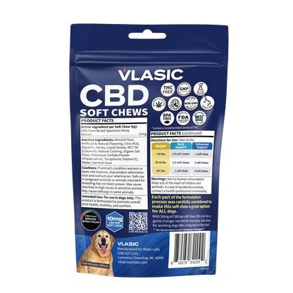 Relaxing Bacon Flavored Dog Chews