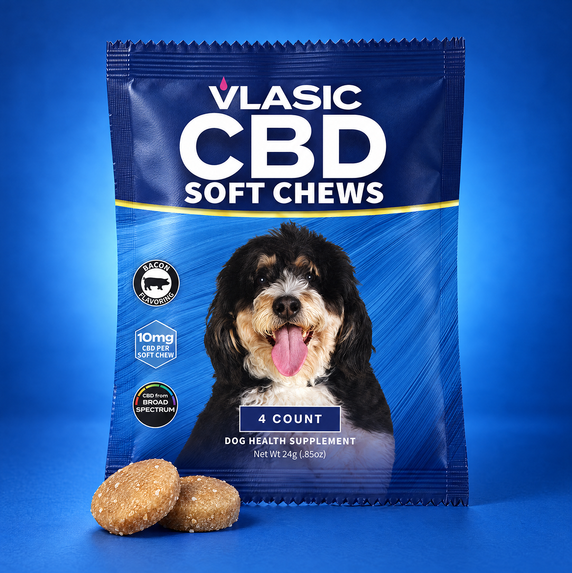 Bacon Flavored Dog Chew Sample Pack