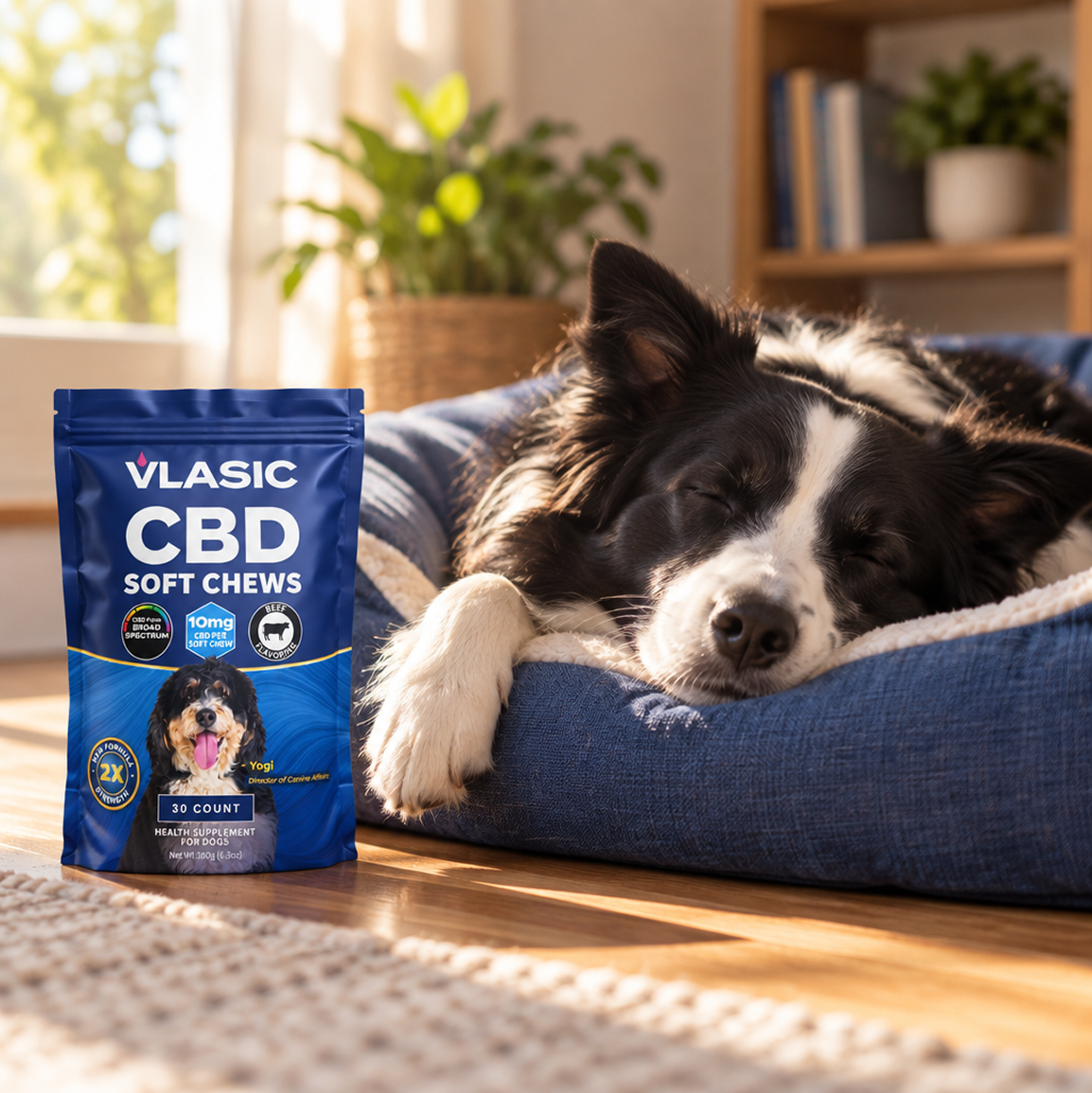 Calming Beef Flavored Dog Chews