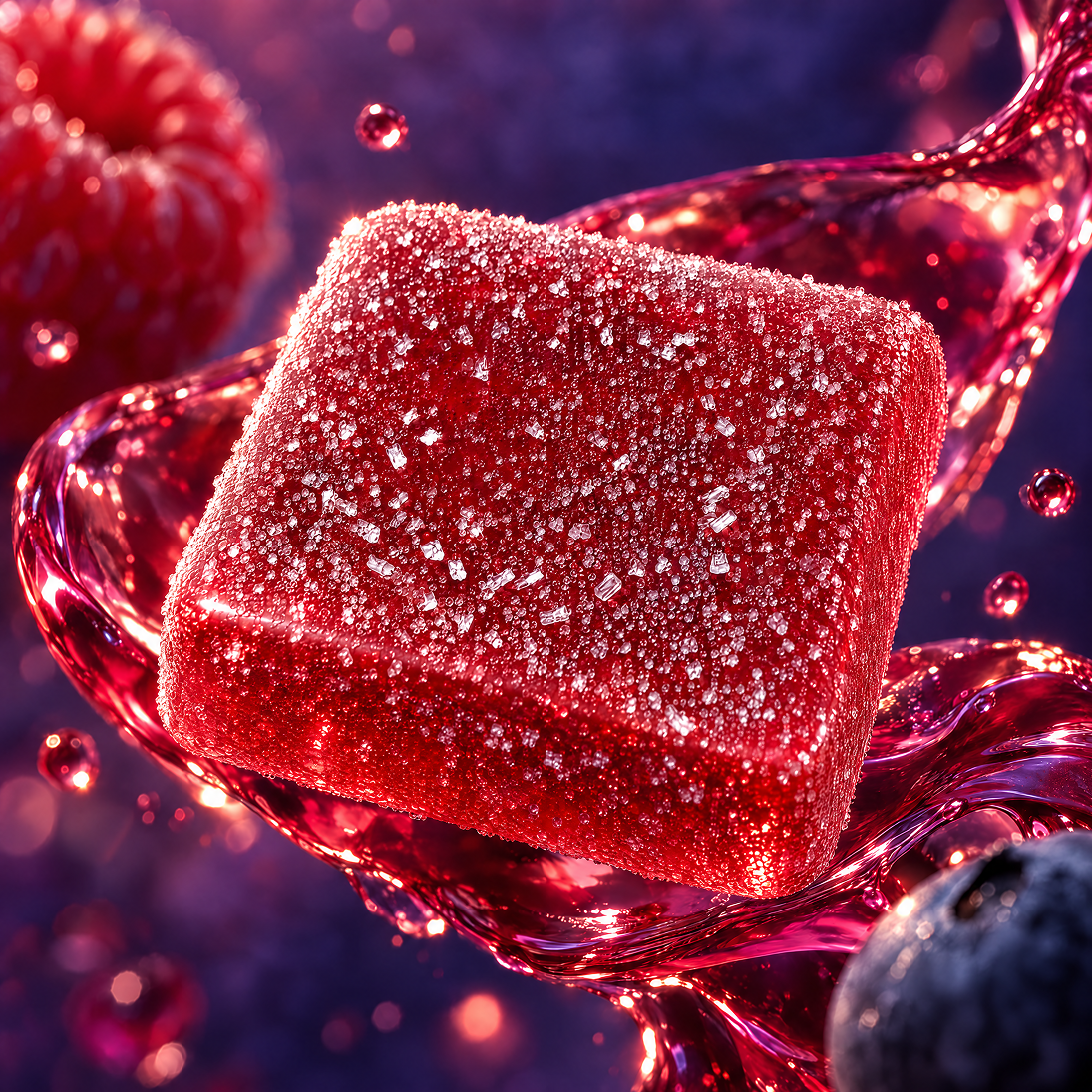 A berry-sweet end to the day