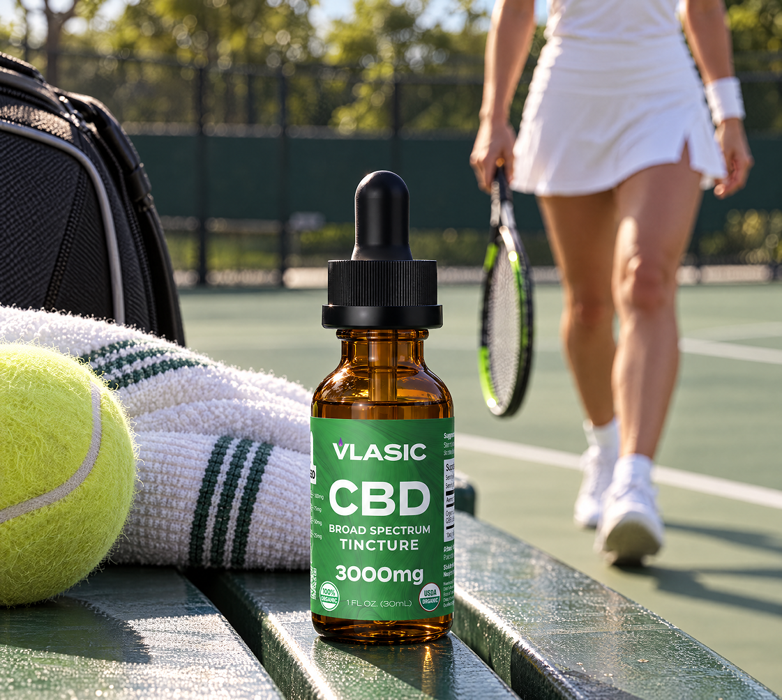 USDA Organic Broad Spectrum CBD Tincture | Vlasic Labs