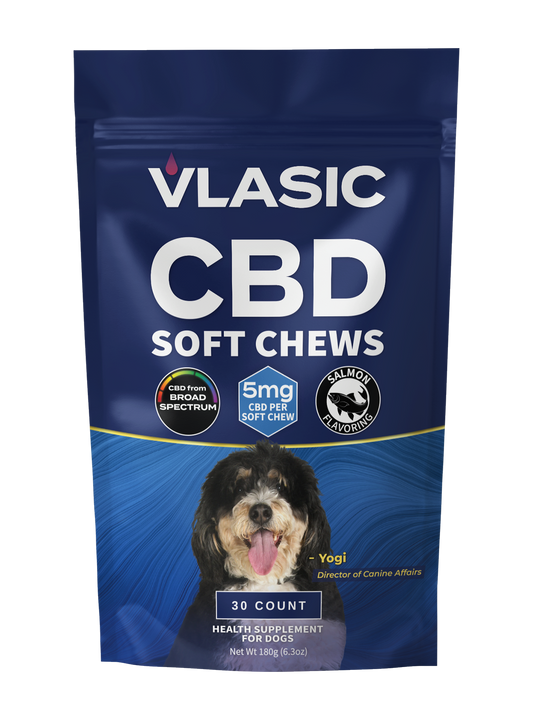 Broad Spectrum Dog Chews (Salmon Flavor)