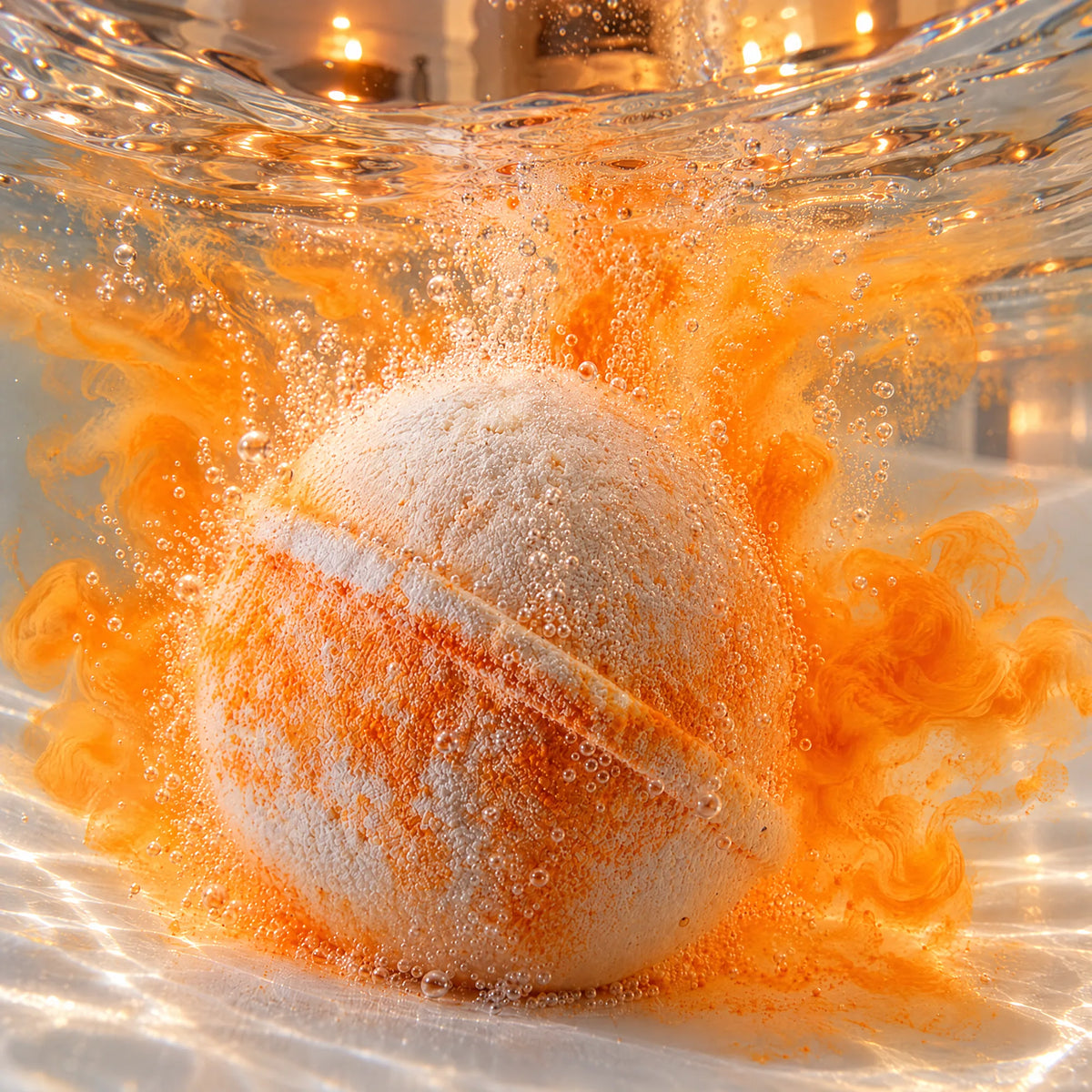 Restore Bath Bomb · The citrus soak