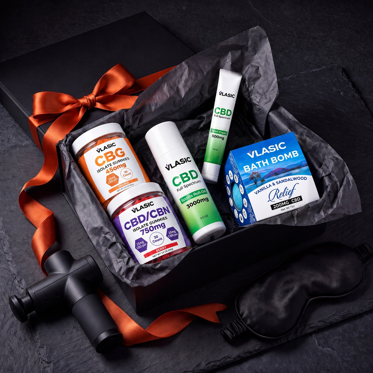 Train & Rest Gift Set, styled as a gift