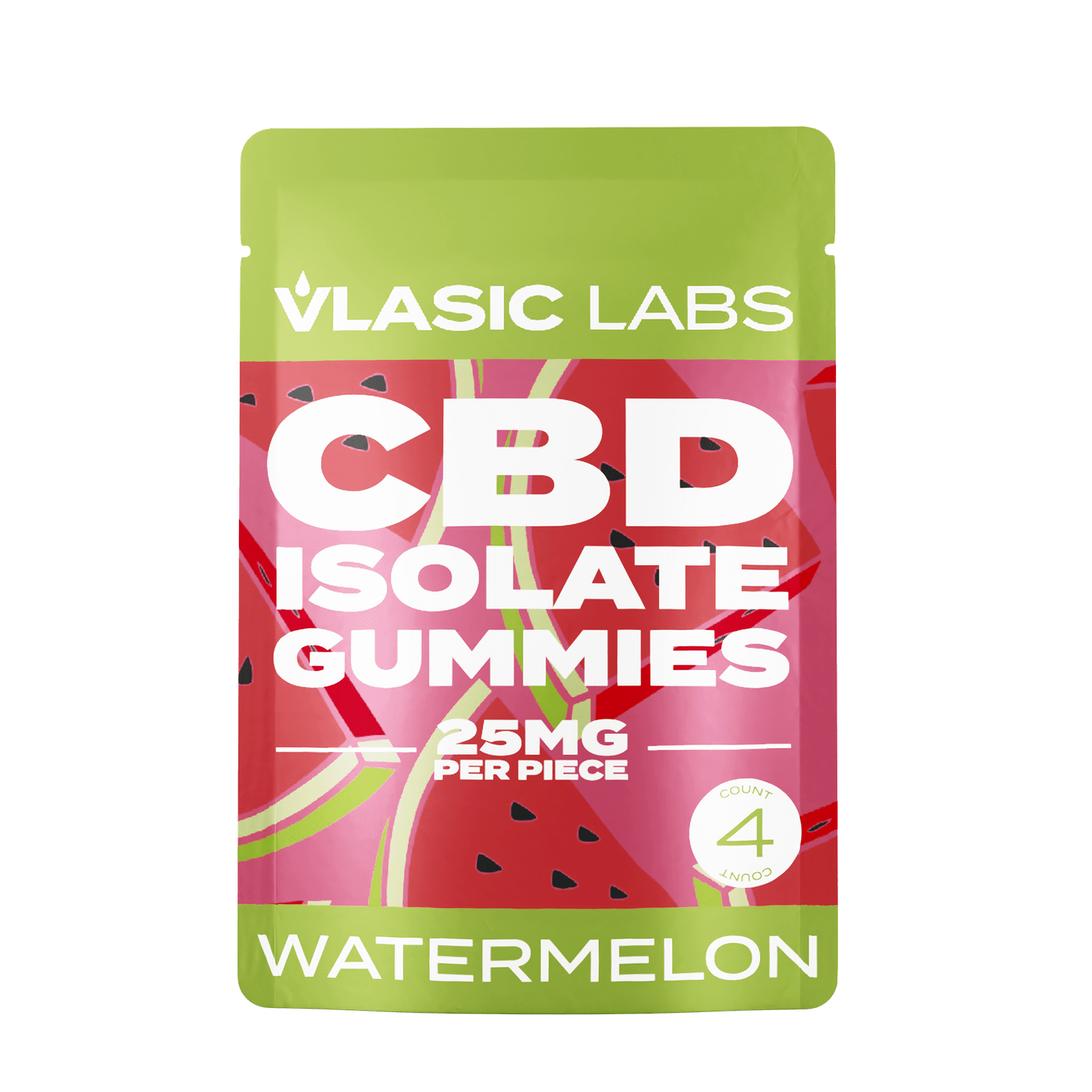 CBD Isolate Gummies Watermelon Mini Pack